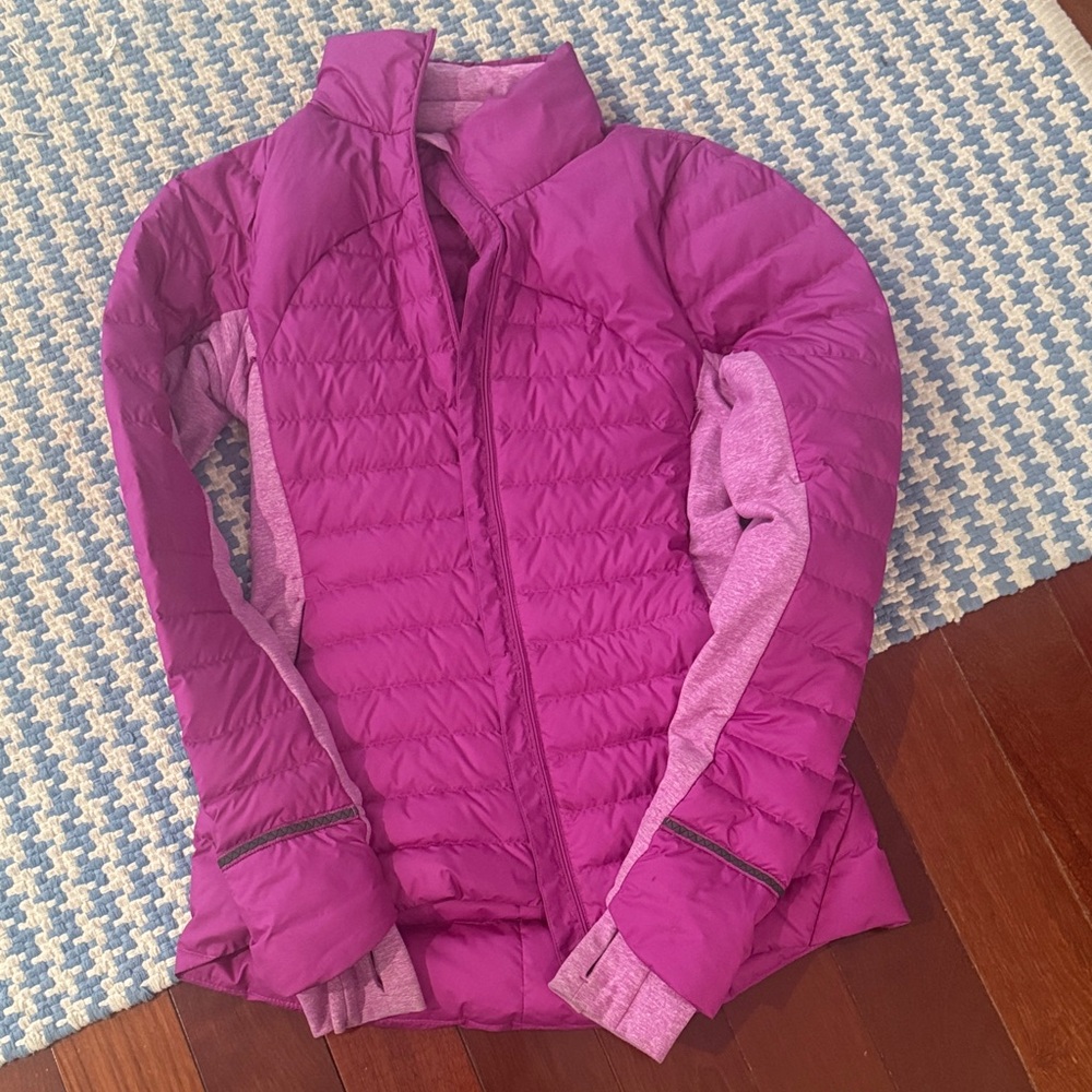 lululemon athletica Magenta Puffer Jacket - Picture 1 of 7